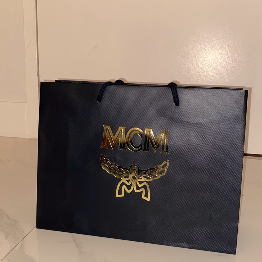 Mcm shopping bag